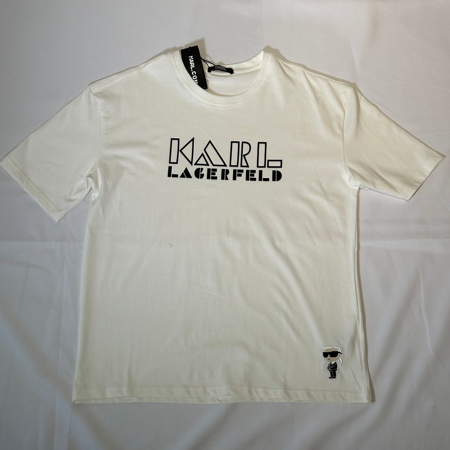 Camiseta karl lagerfeld blanca
