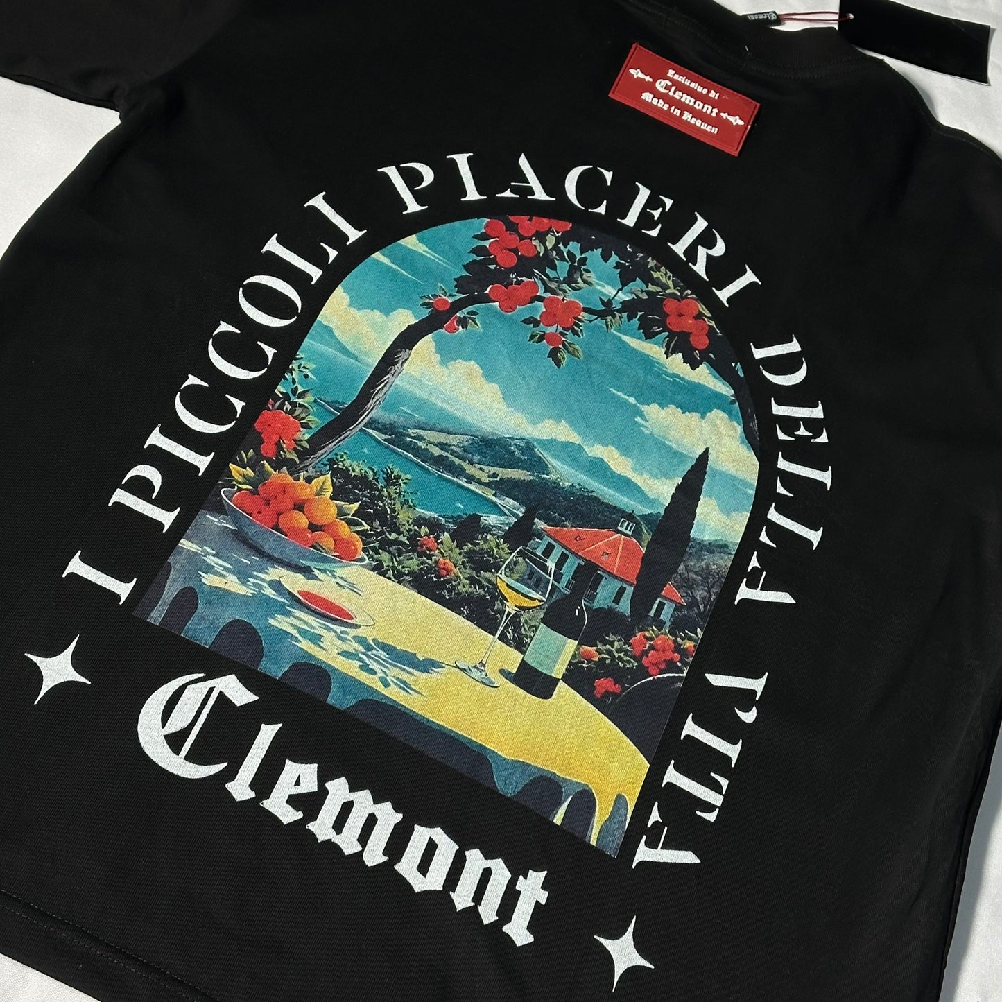 Camiseta Clemont negra