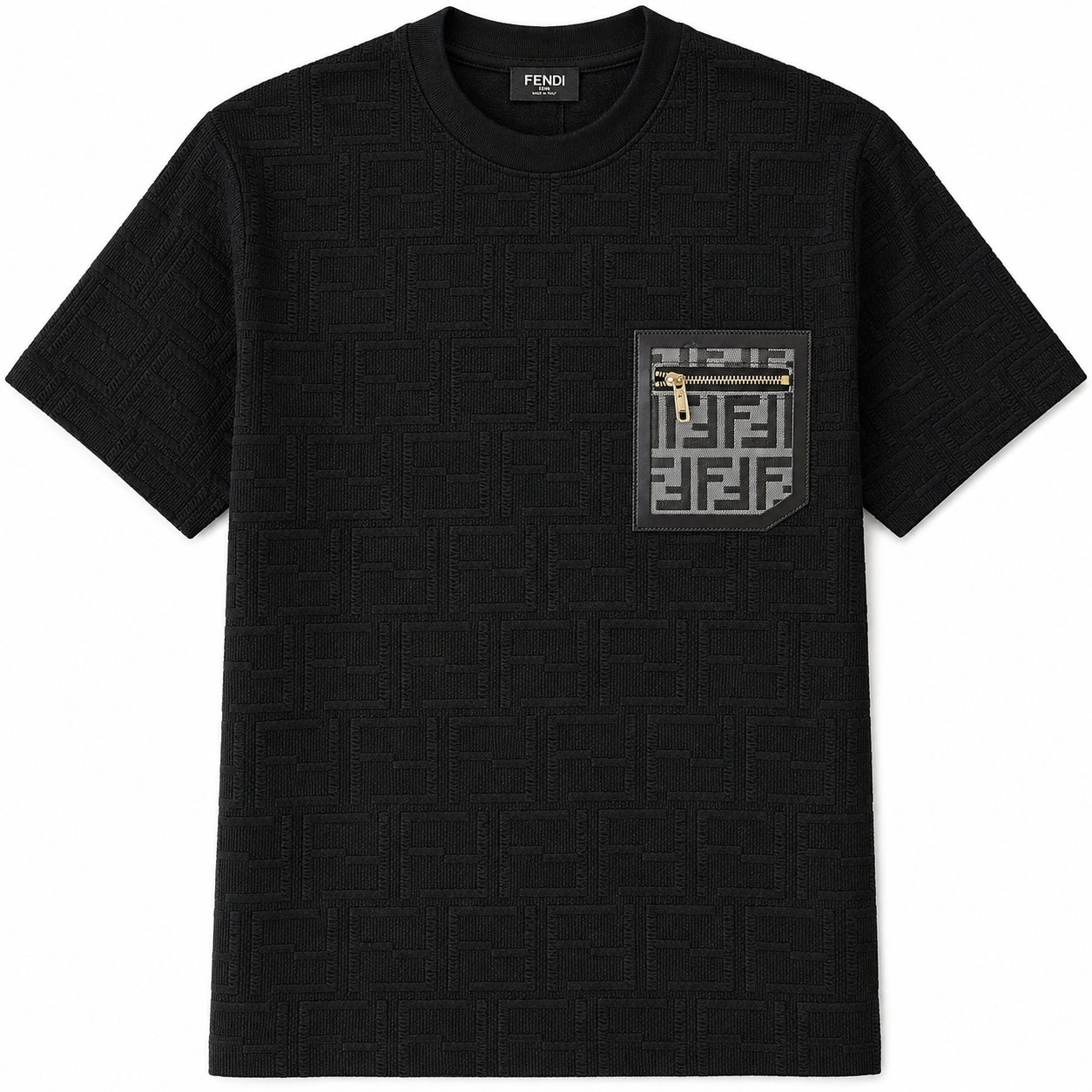 Camiseta Fendi negra