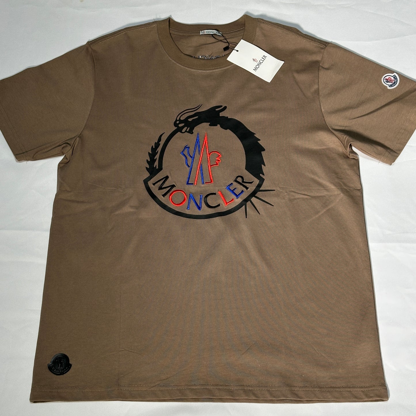 Camiseta Moncler café