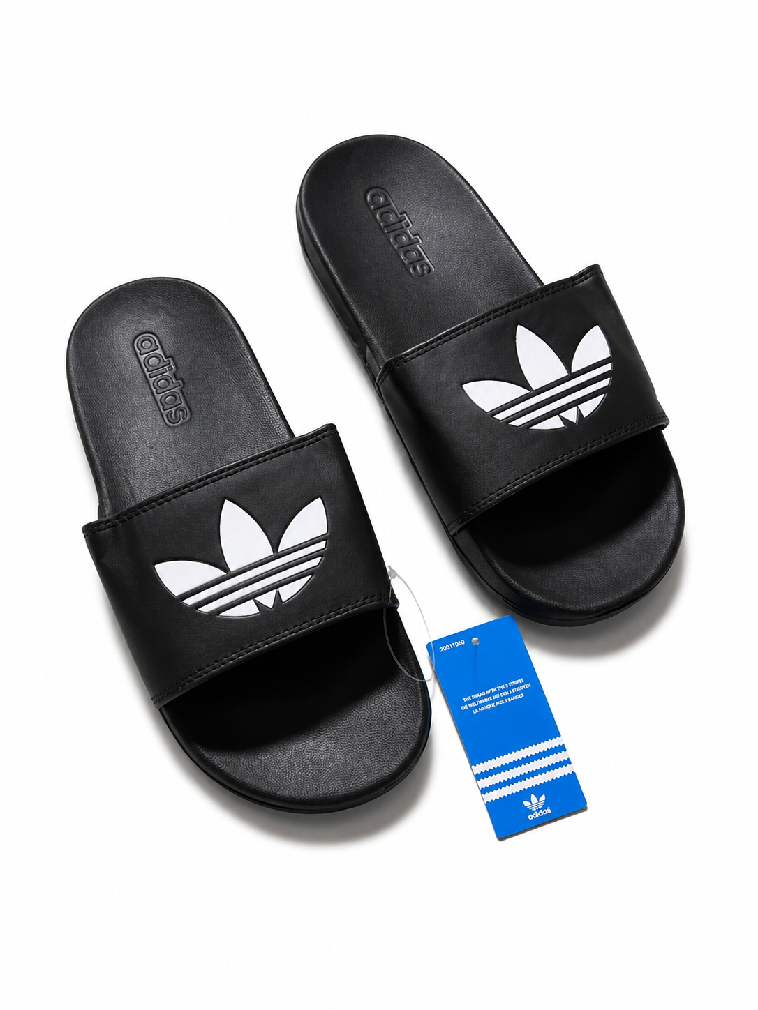 Chancletas Adidas negras