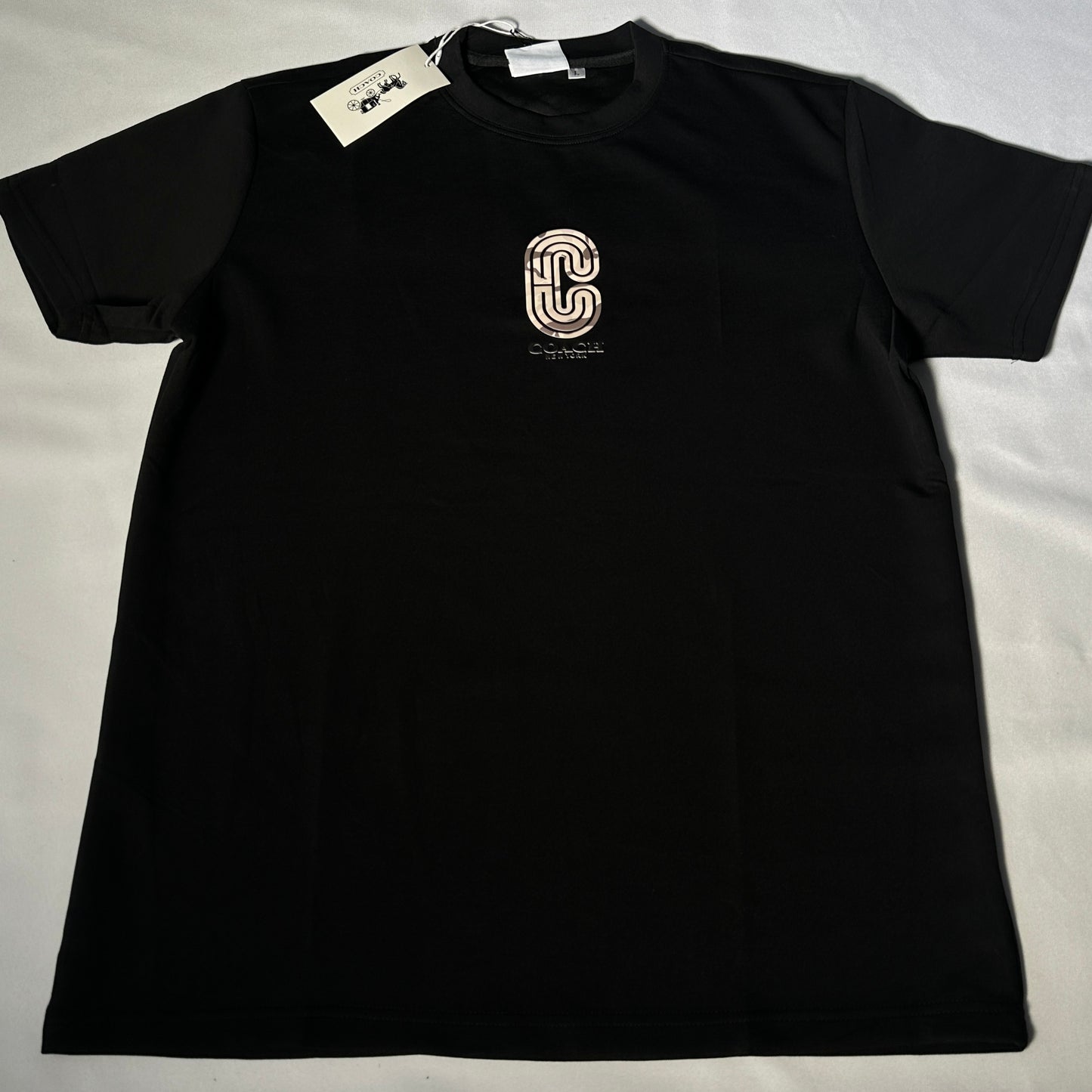 Camiseta Coach Negra