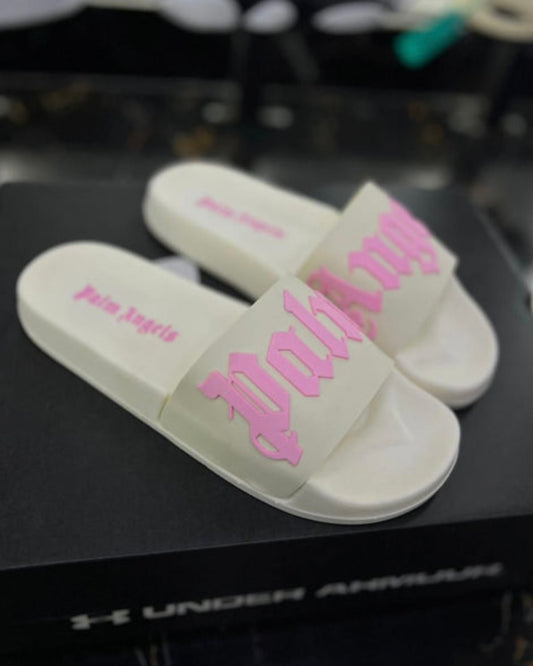 Chancletas Palm Angels beige