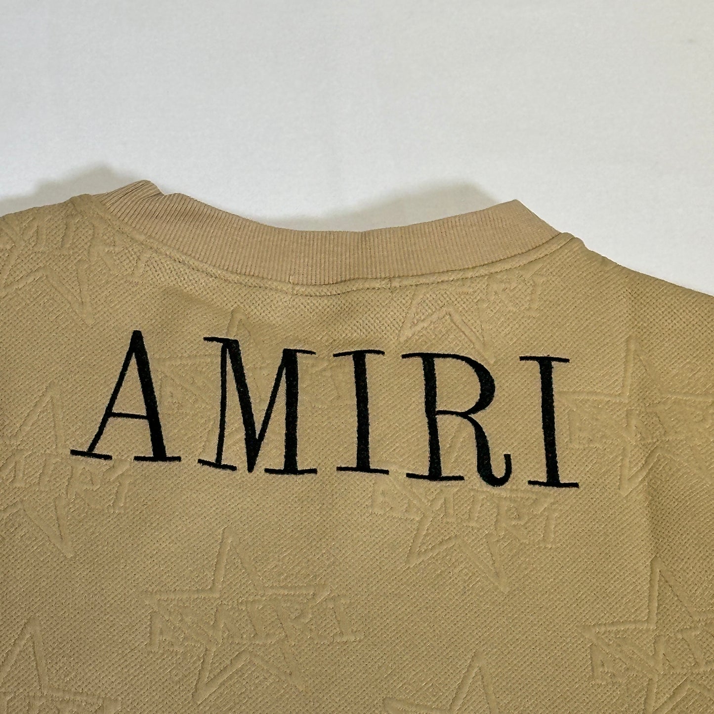 Camiseta Amiri beige