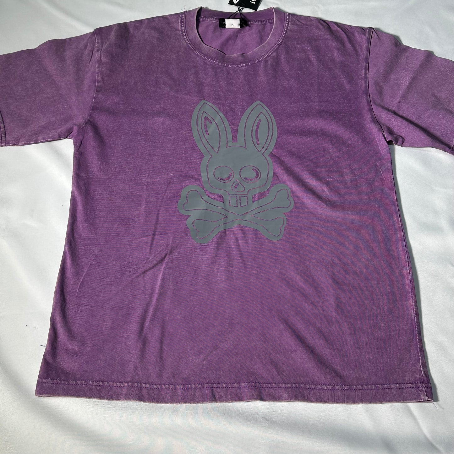 Camiseta psycho bunny morada