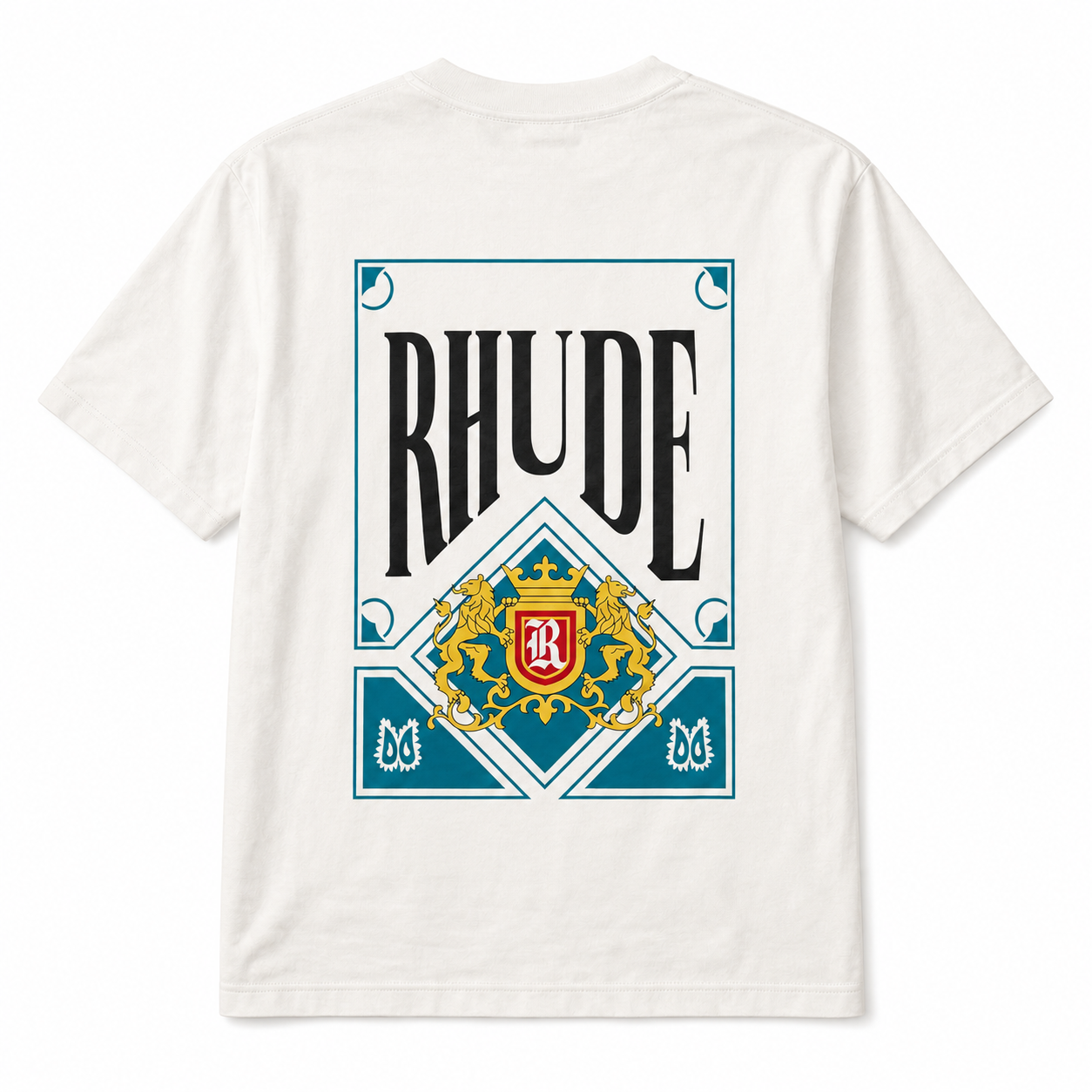 Camiseta Rhude blanca