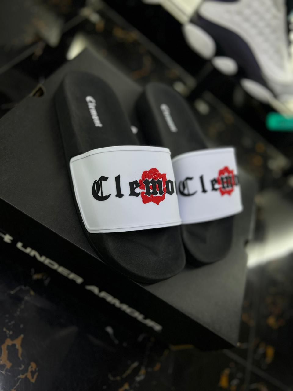 Chancletas Clemont blancas