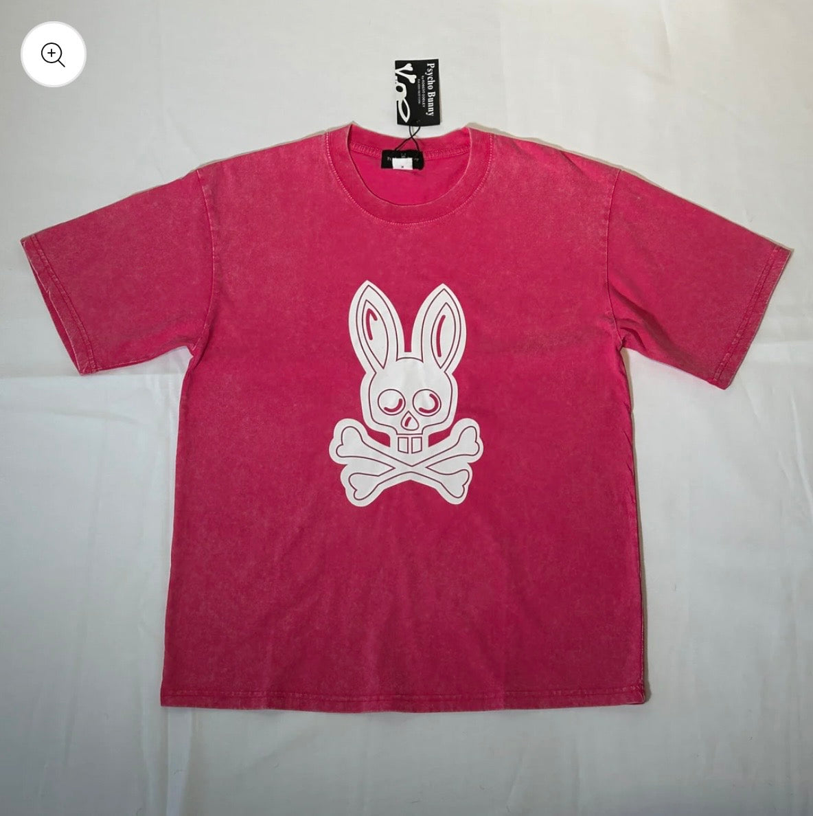 Camiseta psycho bunny fucsia