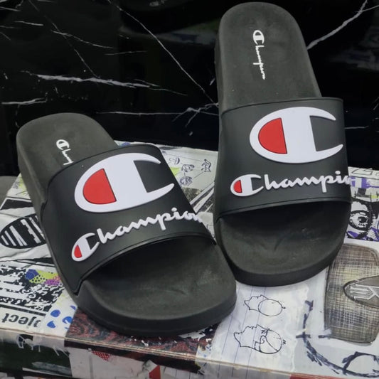 Chancletas champions negra