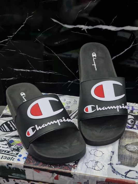Chancletas Champion  negras