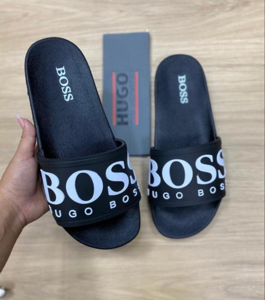 Chancletas boss negras
