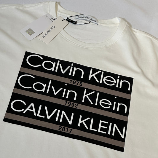 Camiseta calvin klein blanca