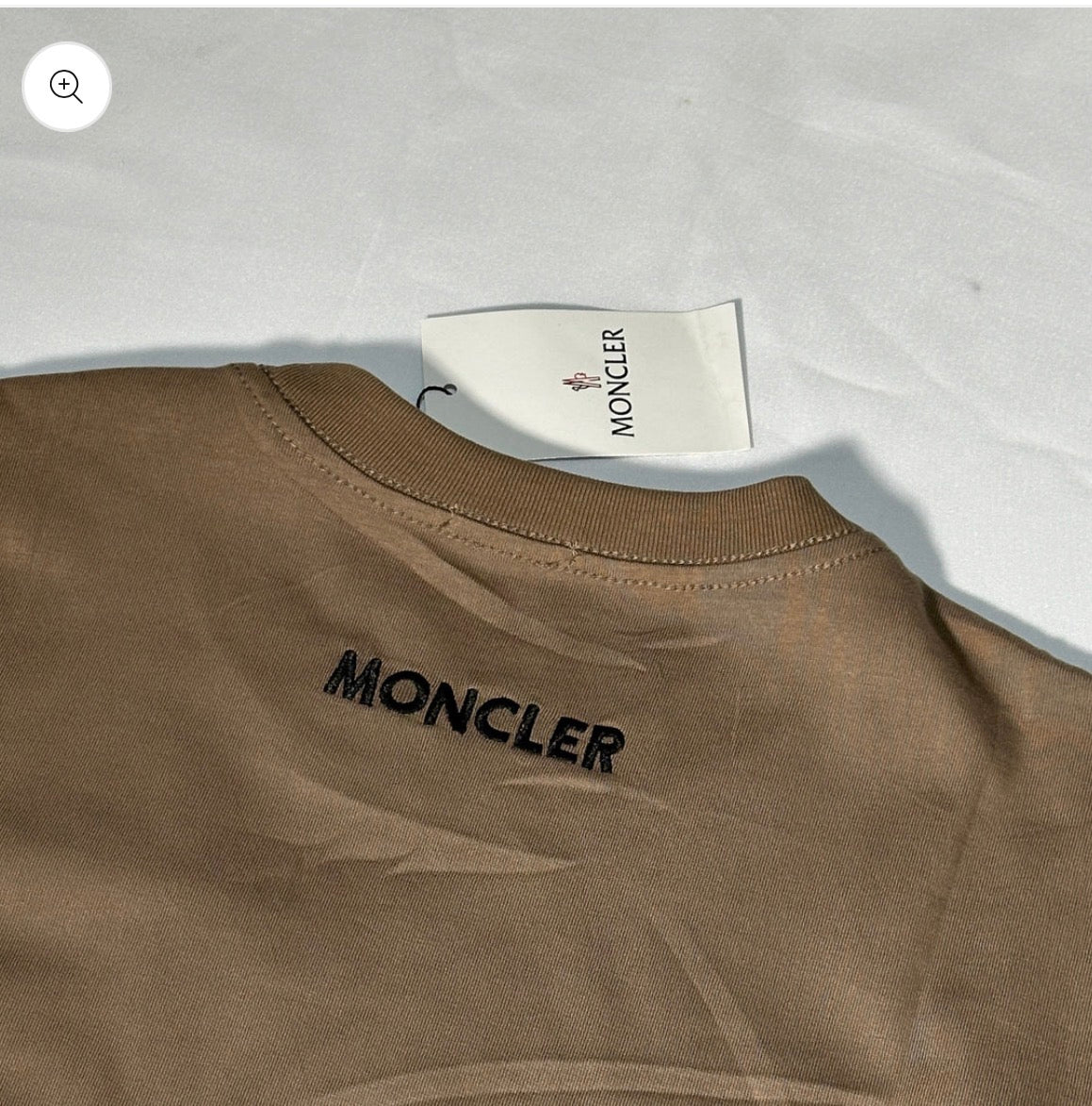 Camiseta Moncler café