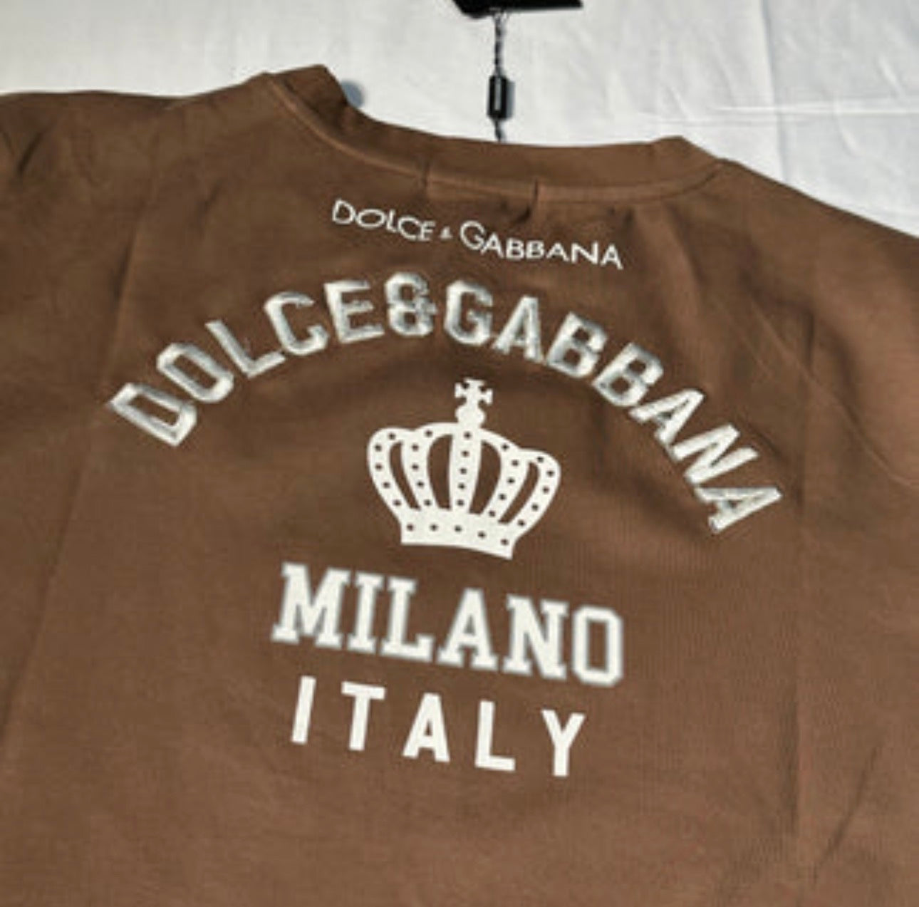 Camiseta dolce y Gabbana marrón