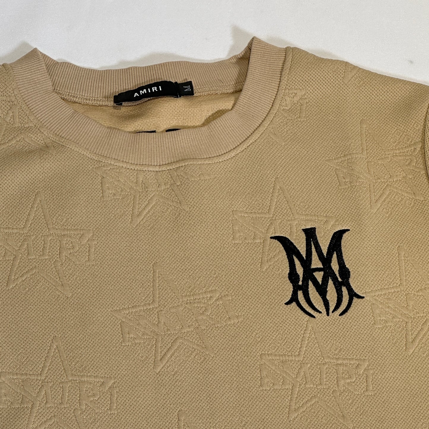 Camiseta Amiri beige