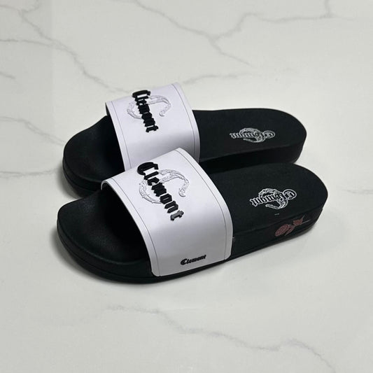 Chancletas Clemont blancas