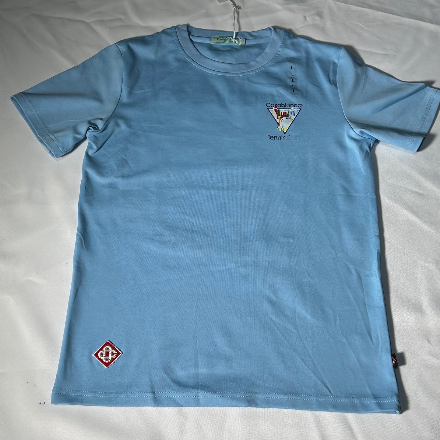Camiseta casa blanca azul