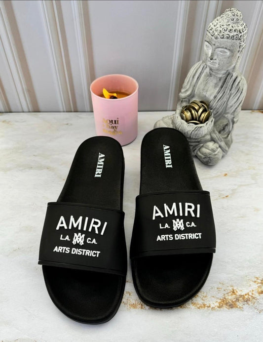 Chancletas Amiri negras