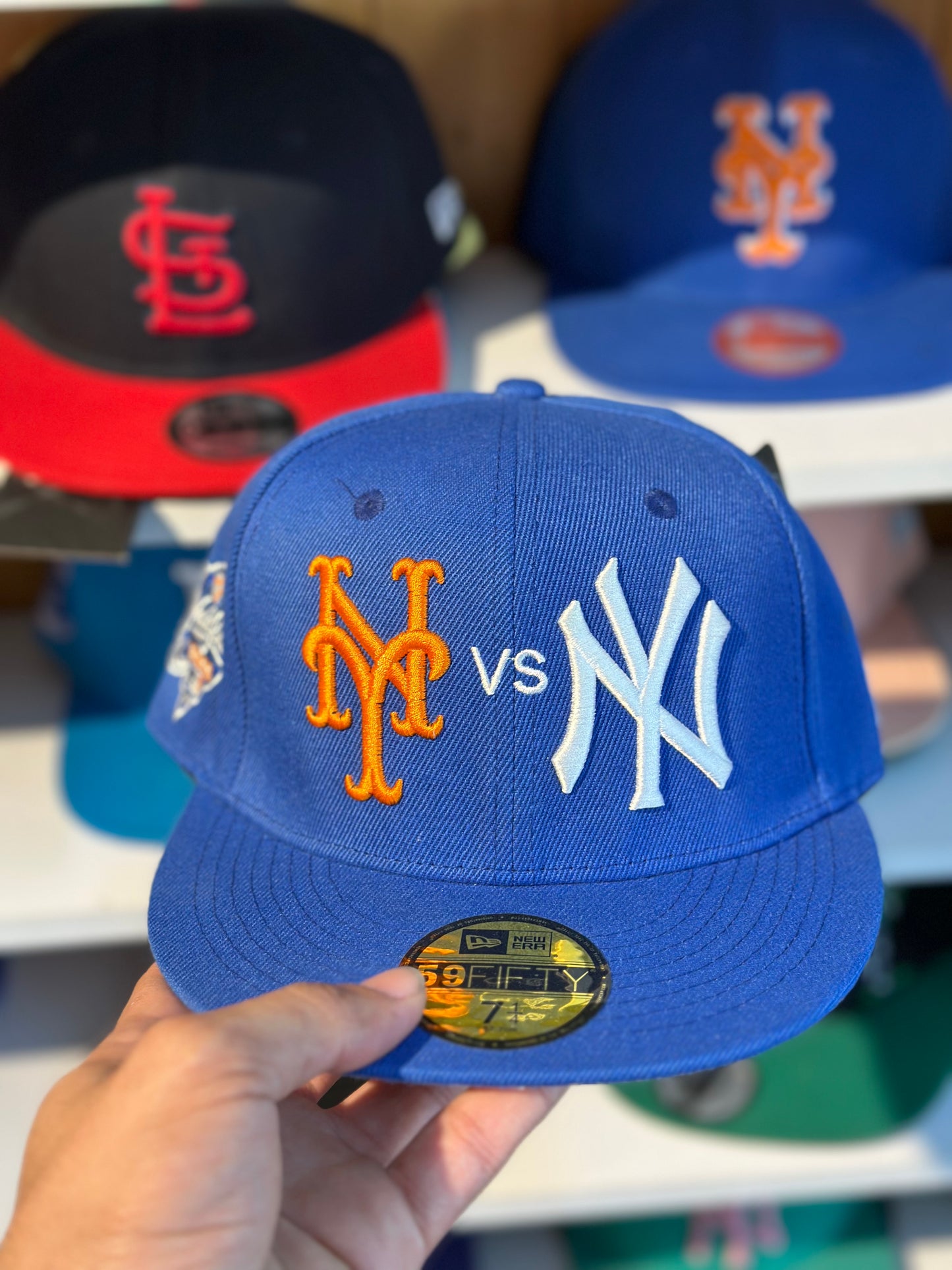Gorra cerrada Yankees Azul