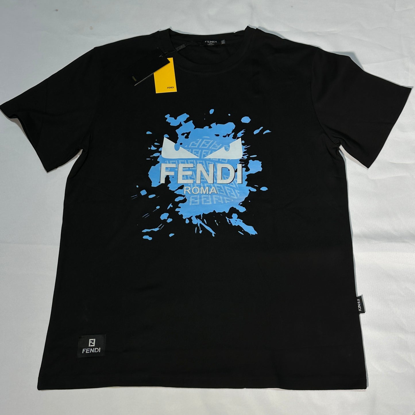 Camiseta Fendi negra