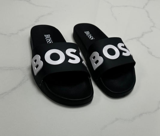 Chancletas boss negras