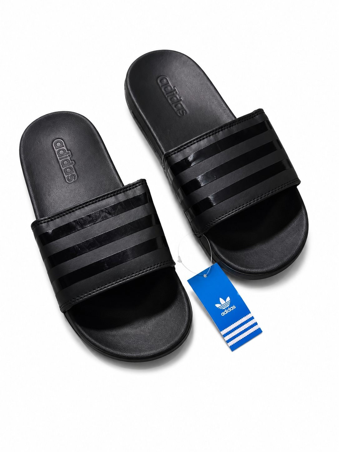 Chancletas Adidas negras