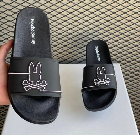 Chancletas Psycho bunny beige