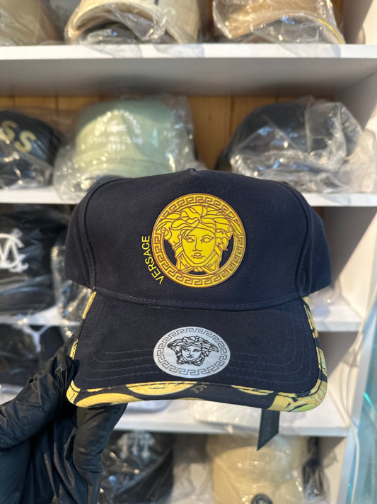 Gorra Versace azul oscuro