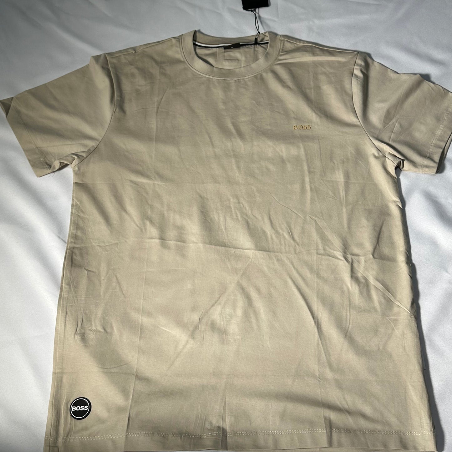 Camiseta Boss beige