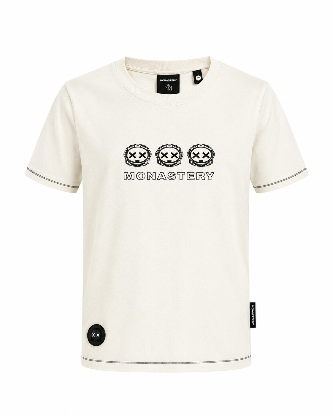 Camiseta Monastery beige claro