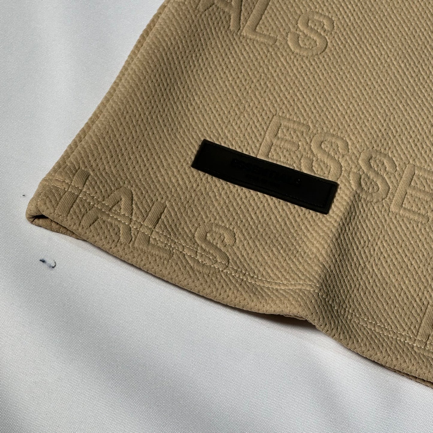 Camiseta essentials Beige