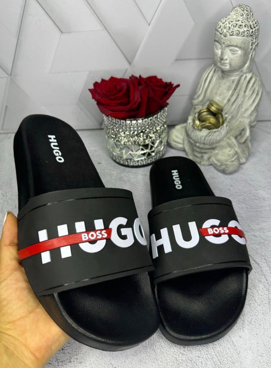 Chancletas hugo negra