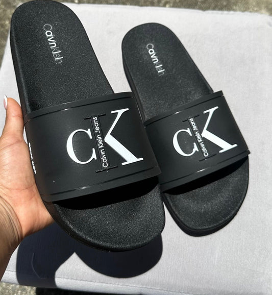 Chancletas Calvin Klein negras