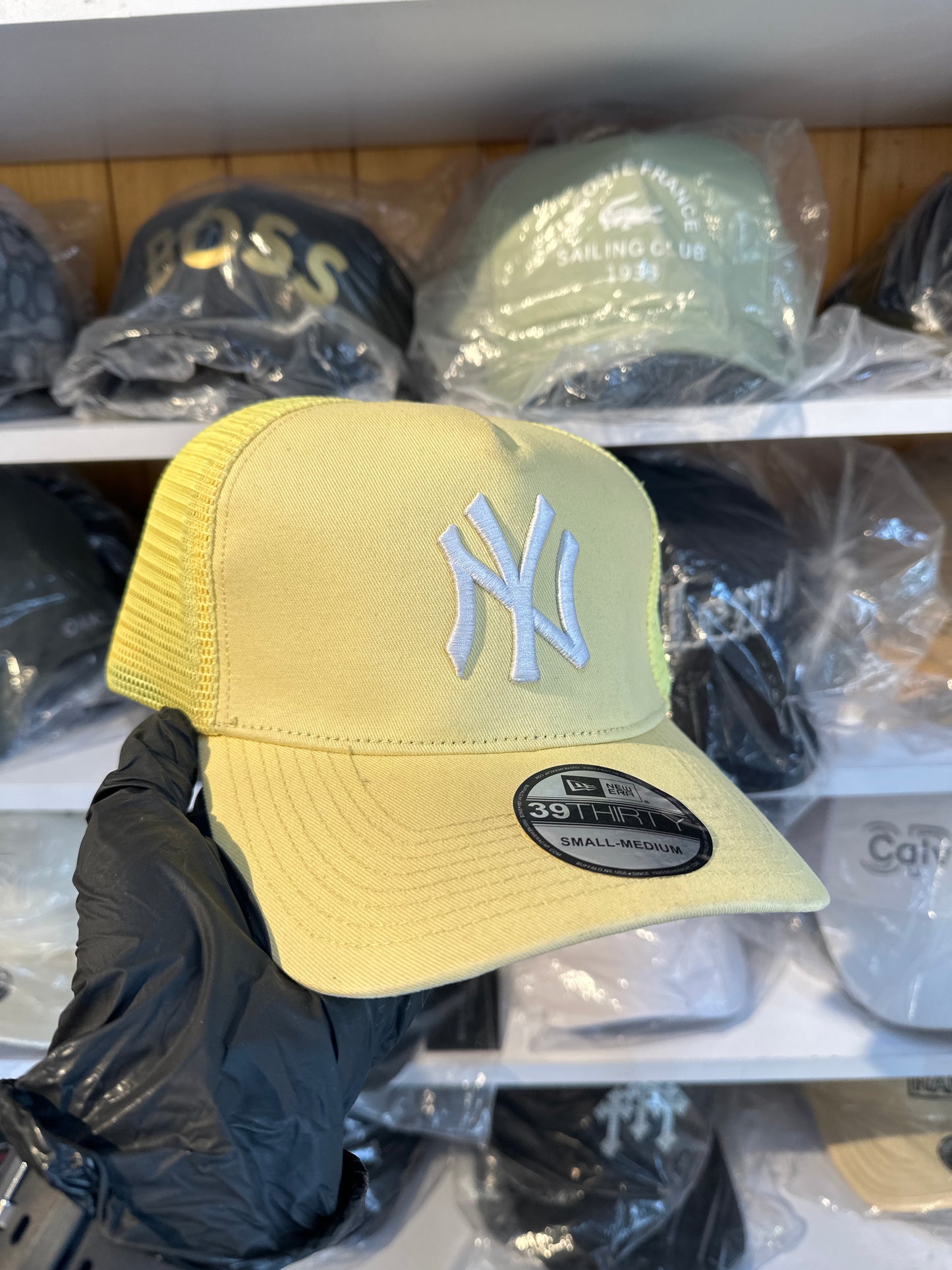 Gorra Ajustable Yankees Amarilla Diseño 2