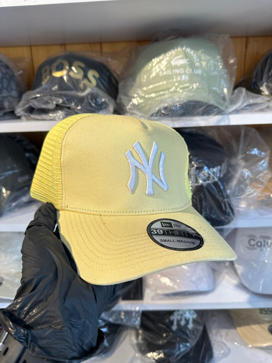 Gorra Ajustable Yankees Amarilla Diseño 2