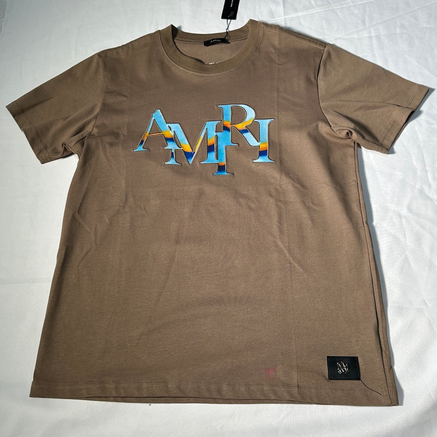 Camiseta Amiri café