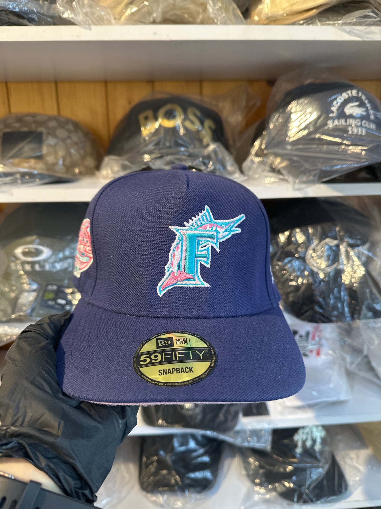 Gorra Florida Marlins.