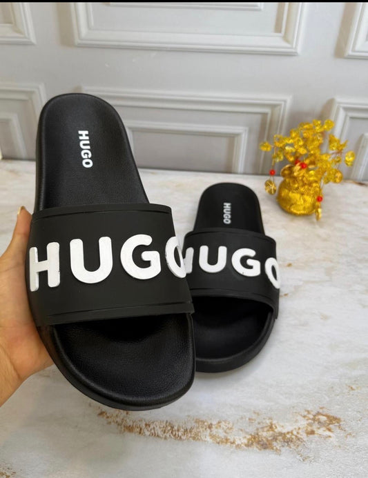 Chancletas Hugo negra