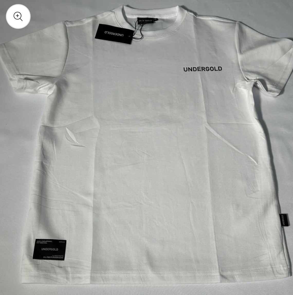 Camiseta undergold blanca