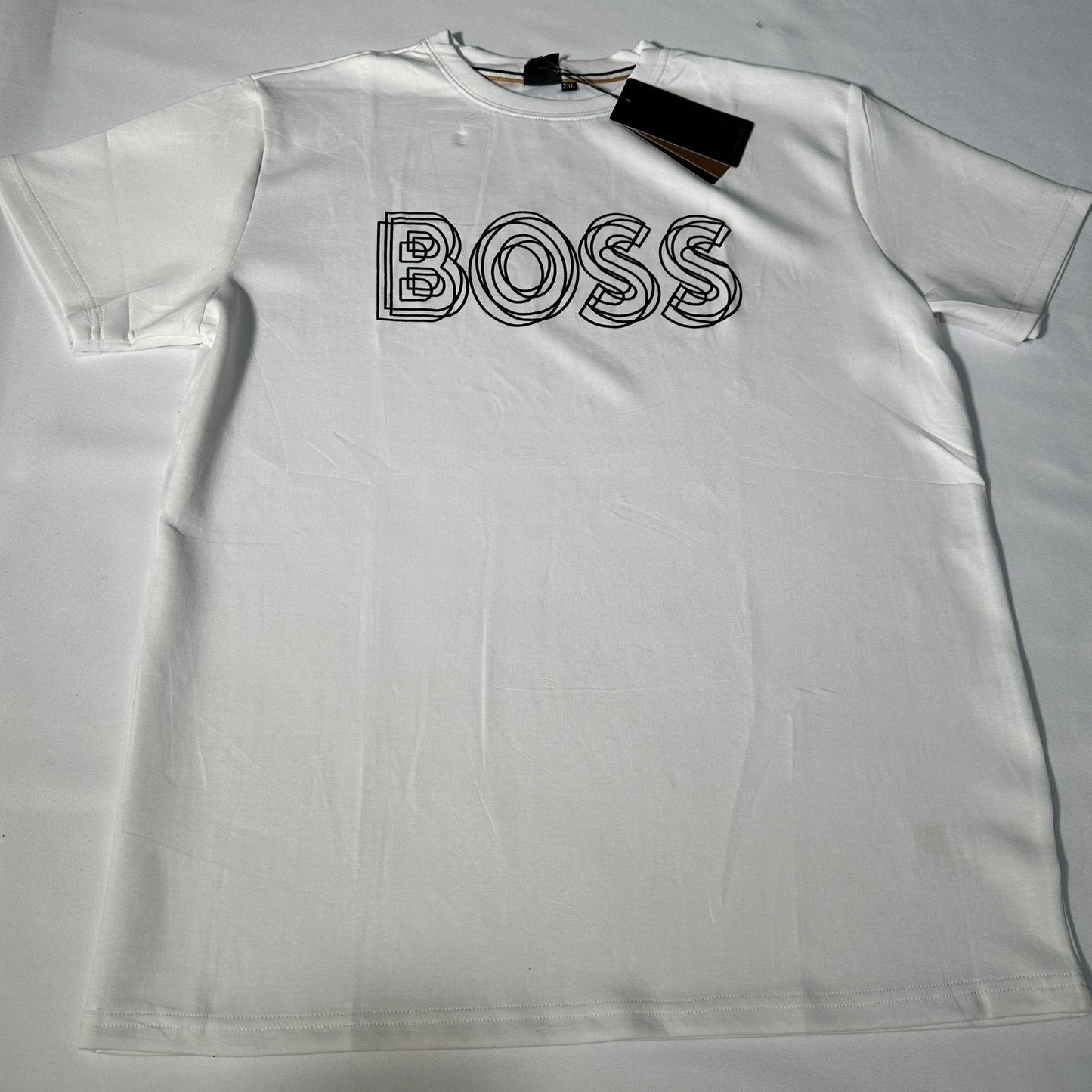 Camiseta Boss blancas