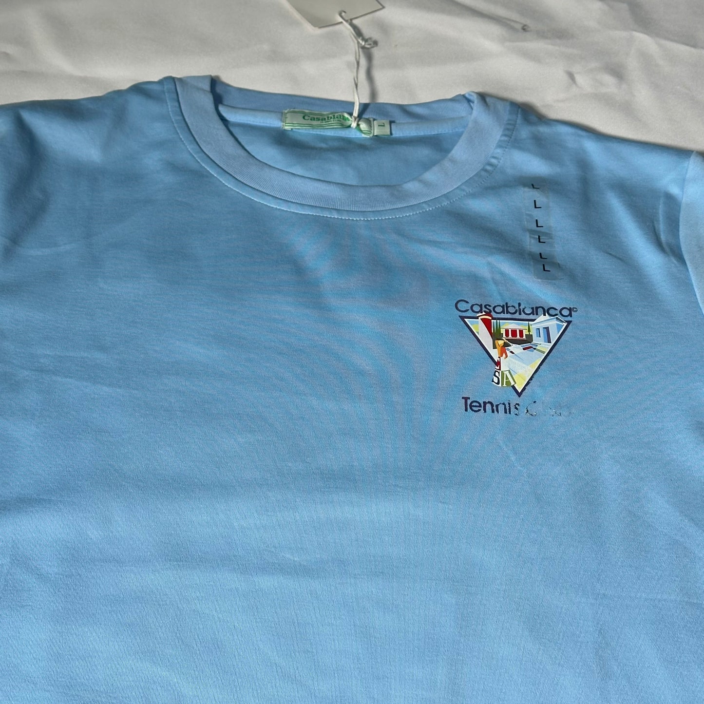 Camiseta casa blanca azul