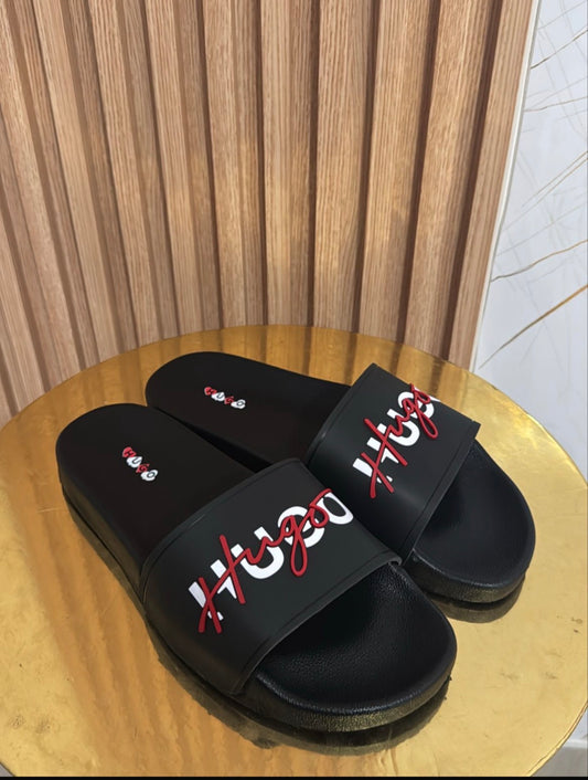Chancletas Hugo negra