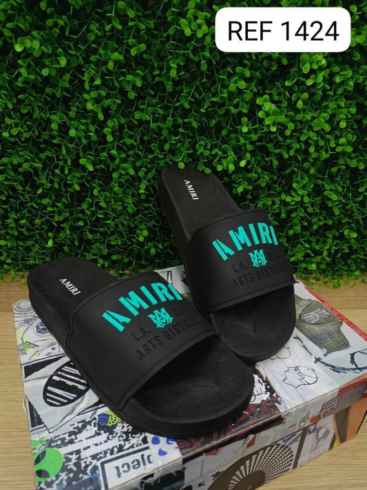 Chancletas Amiri negras