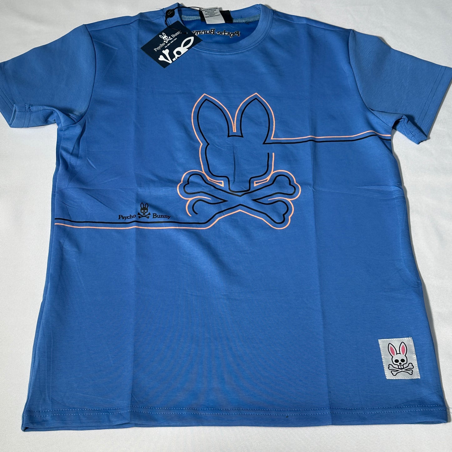 Camiseta Psycho bunny azul