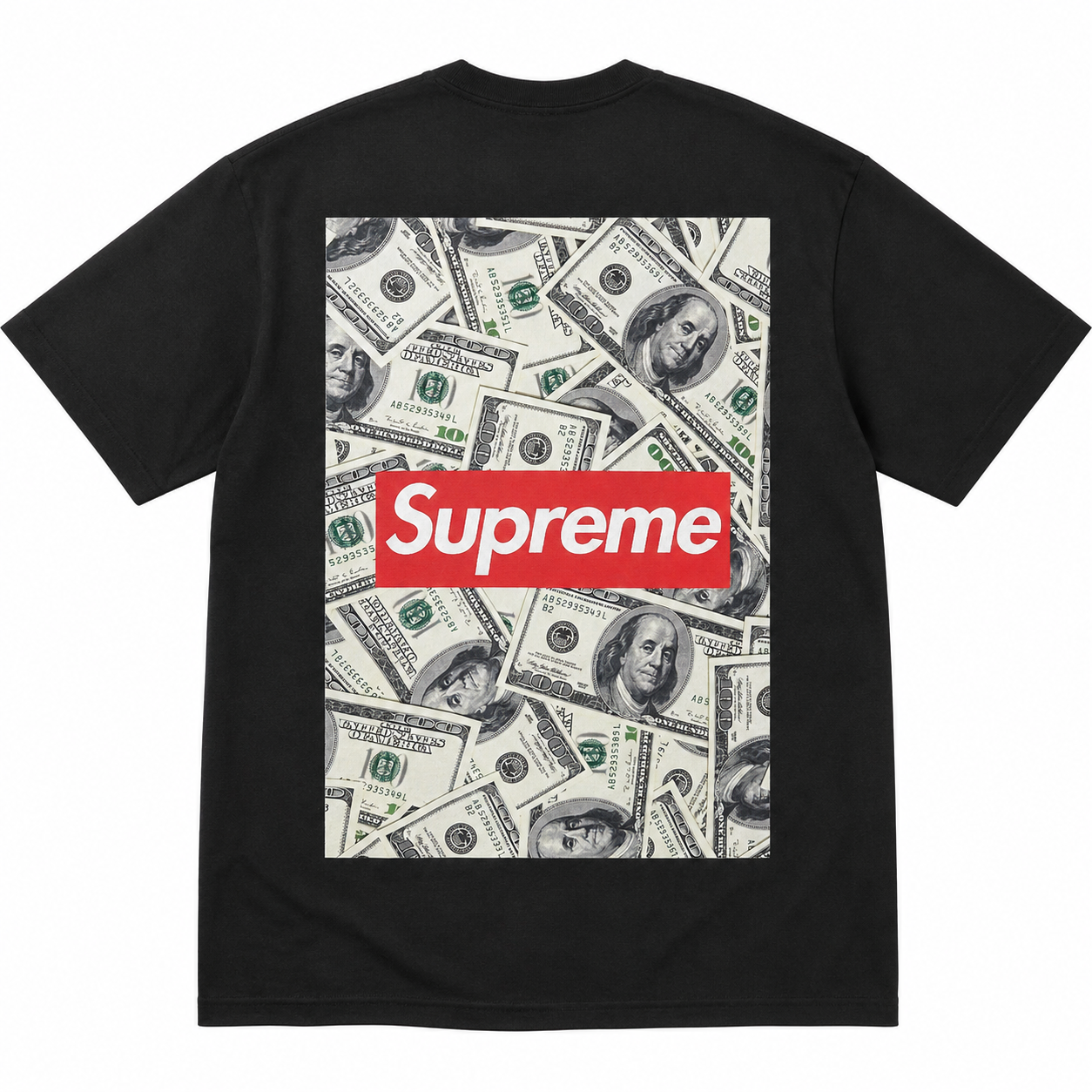 Camiseta supreme negra