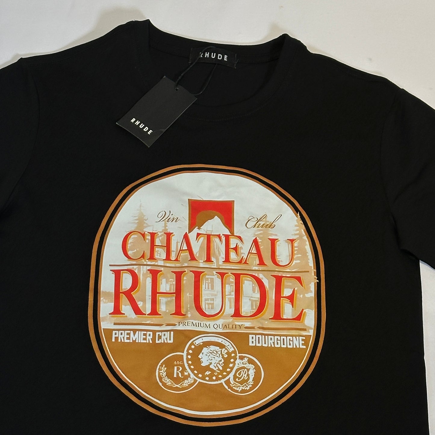 Camiseta Rhude negra