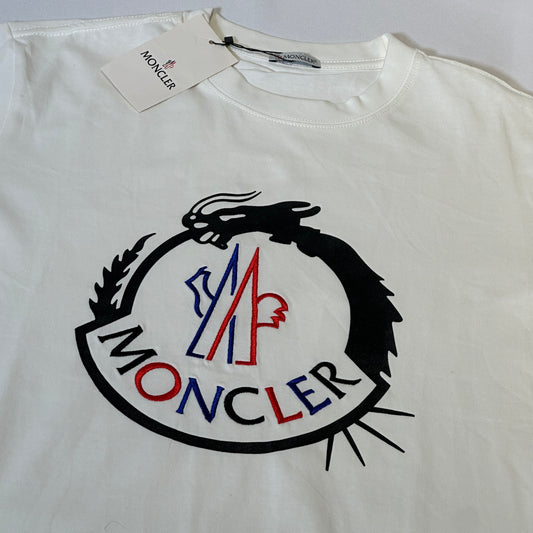 Camiseta Moncler blanca