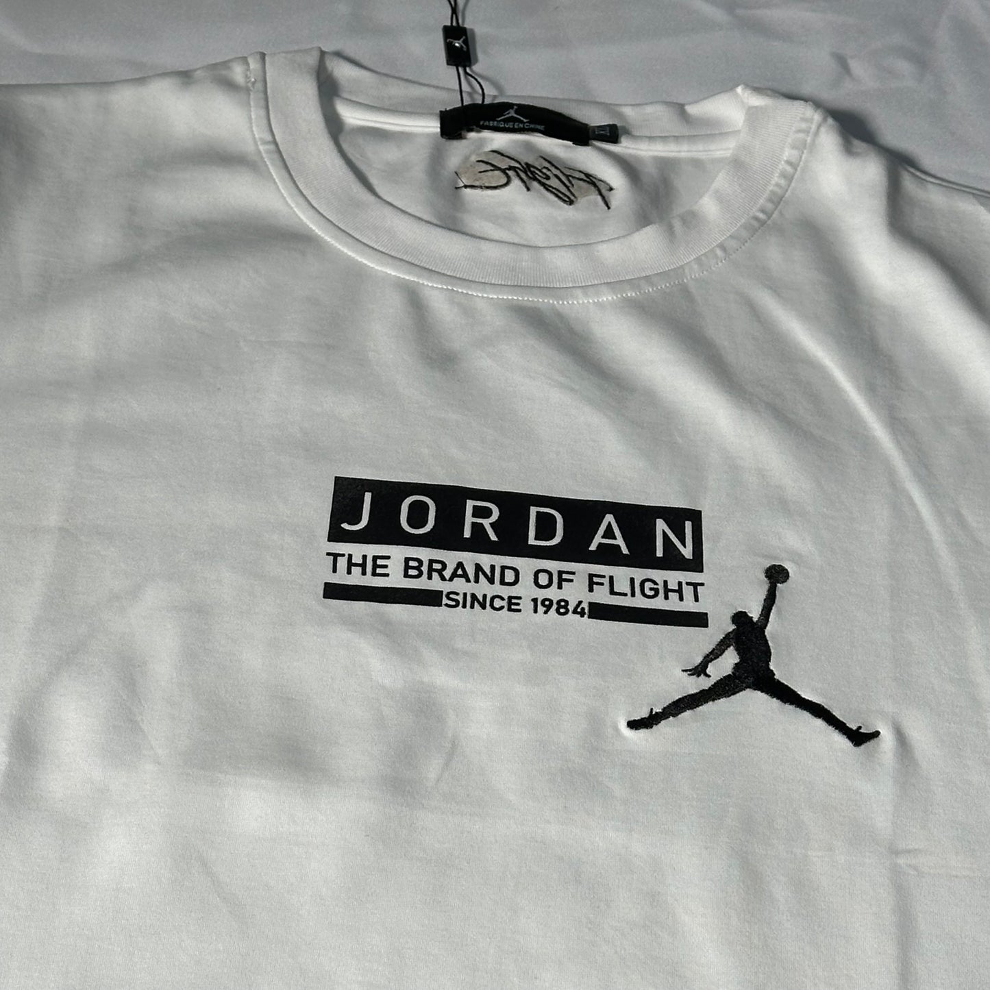 Camiseta Jordan blanca