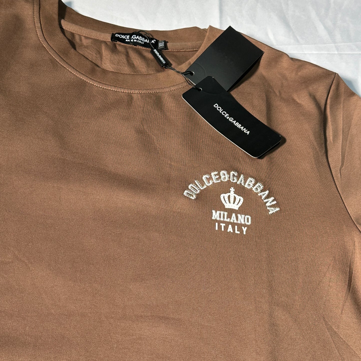 Camiseta Dolce y Gabbana café