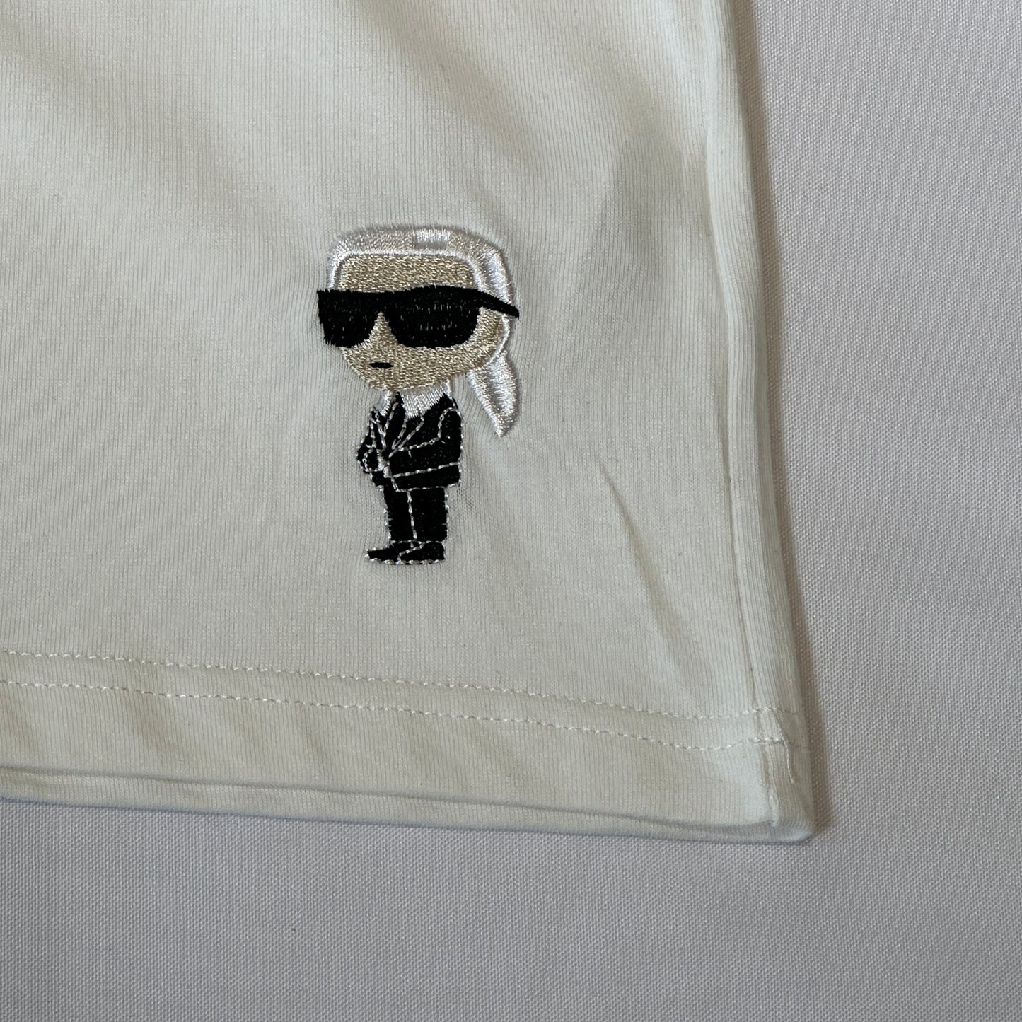 Camiseta karl lagerfeld blanca